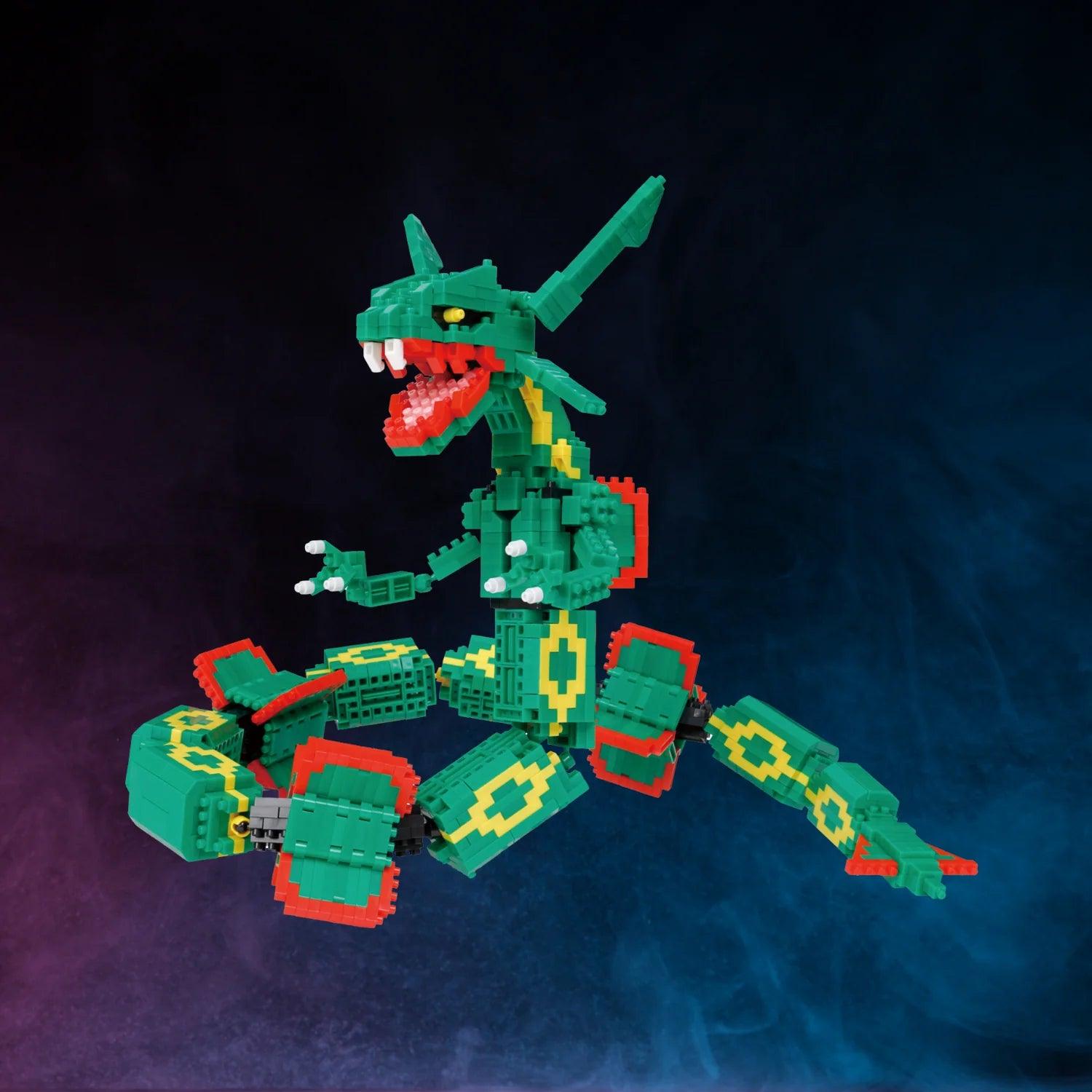 Pokémon Nanoblocks Extreme Deluxe Rayquaza - Eclipse Games Puzzles Novelties