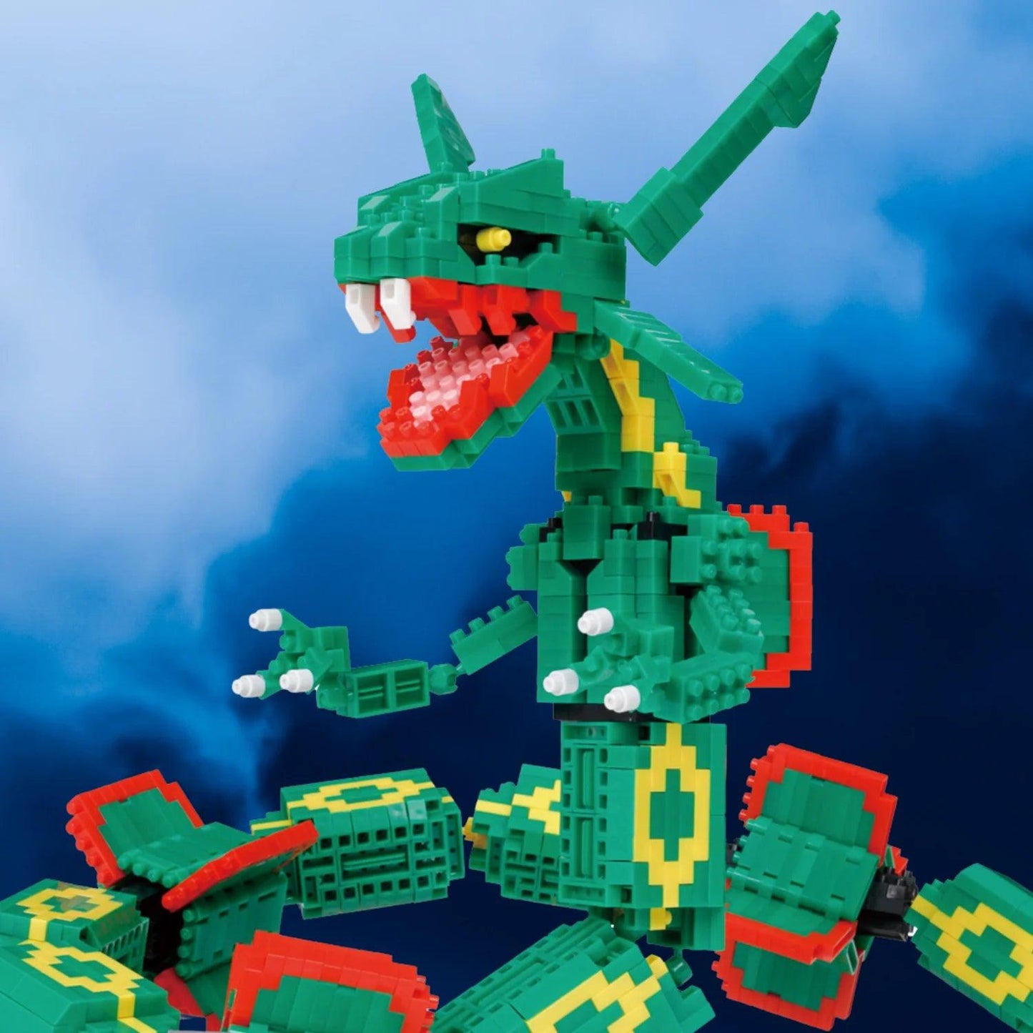 Pokémon Nanoblocks Extreme Deluxe Rayquaza - Eclipse Games Puzzles Novelties