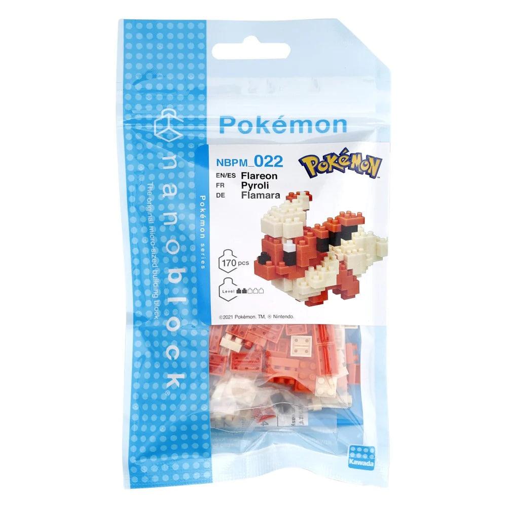 Pokémon Nanoblocks Flareon - Eclipse Games Puzzles Novelties