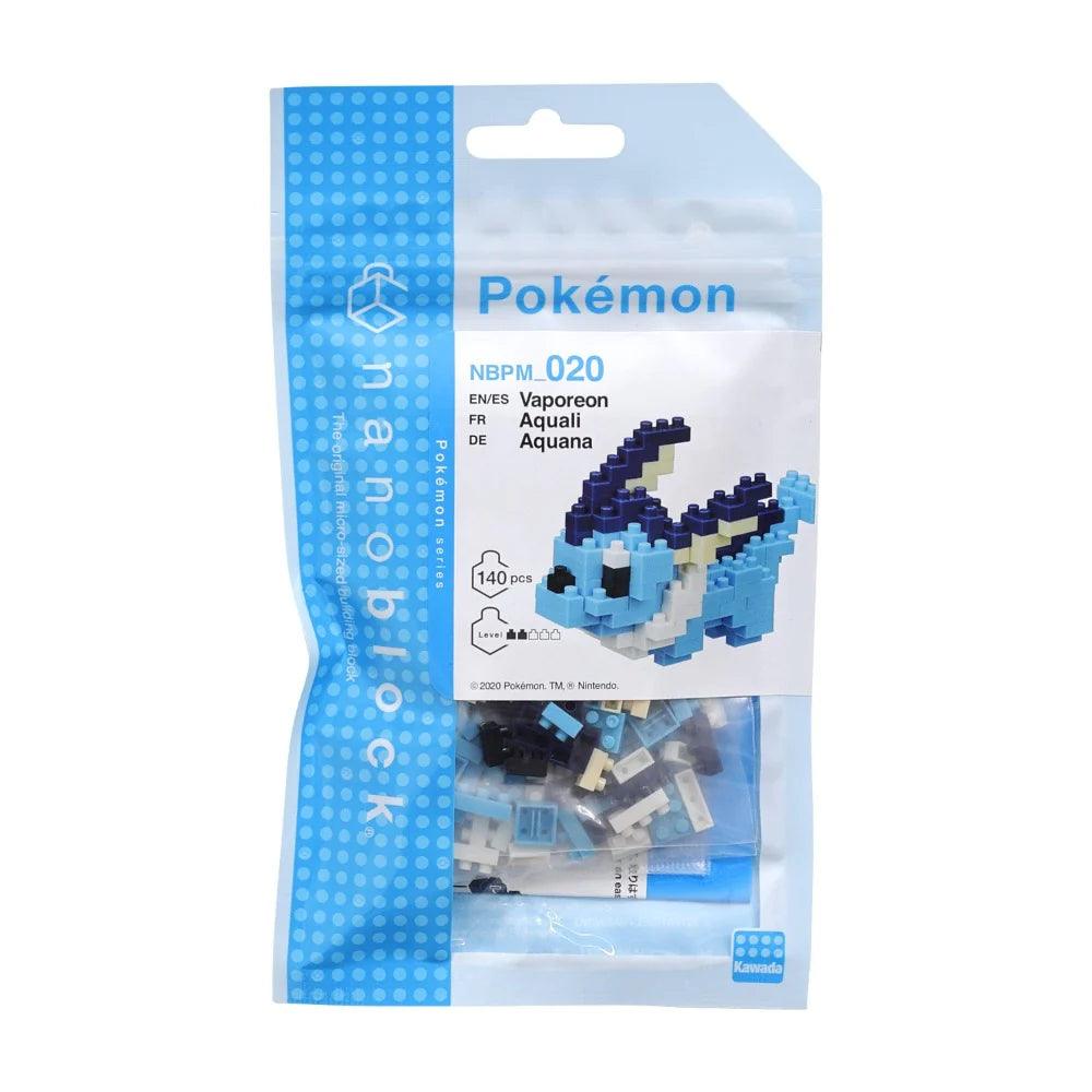 Pokémon Nanoblocks Vaporeon - Eclipse Games Puzzles Novelties