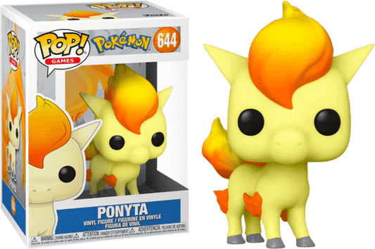 Pokemon Ponyta Pop! Vinyl Figure #644 - Eclipse Games Puzzles Novelties