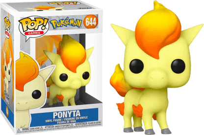 Pokemon Ponyta Pop! Vinyl Figure #644 - Eclipse Games Puzzles Novelties