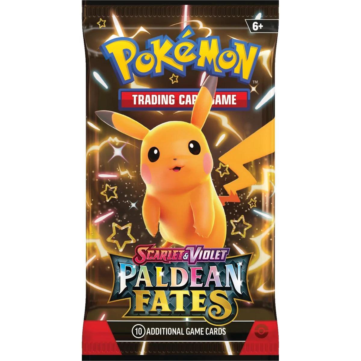 Pokemon Scarlet & Violet Paldean Fates Booster Pack - Eclipse Games Puzzles Novelties