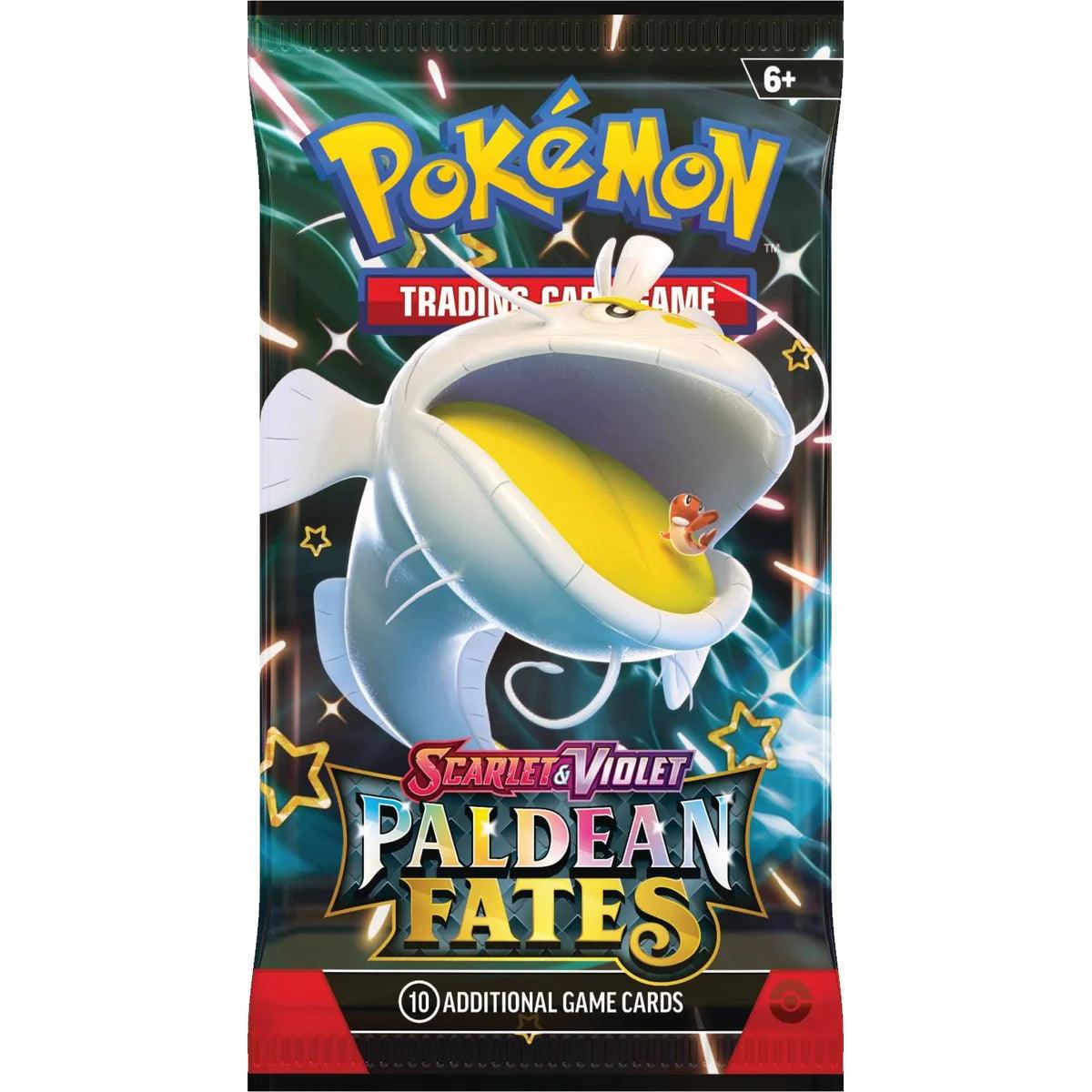 Pokemon Scarlet & Violet Paldean Fates Booster Pack - Eclipse Games Puzzles Novelties