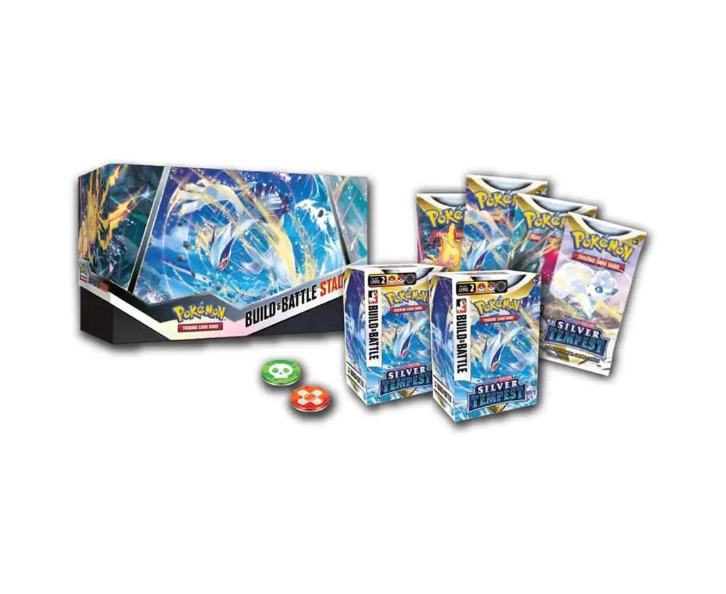 Pokemon Silver Tempest Build & Battle Stadium - Eclipse Games Puzzles Novelties