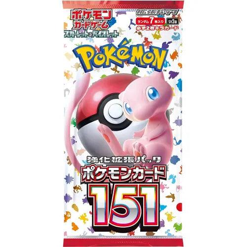 Pokemon TCG 151 sv2a Booster Box Japanese - Eclipse Games Puzzles Novelties