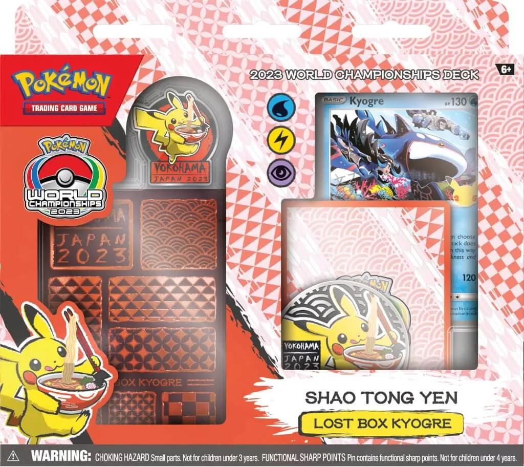 Pokemon TCG 2023 World Championship Deck - PREORDER - Eclipse Games Puzzles Novelties
