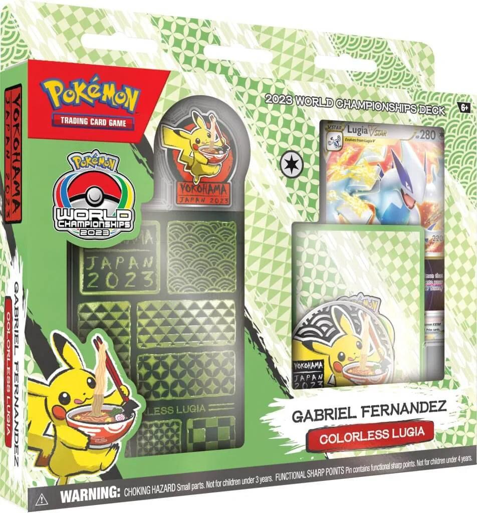 Pokemon TCG 2023 World Championship Deck - PREORDER - Eclipse Games Puzzles Novelties