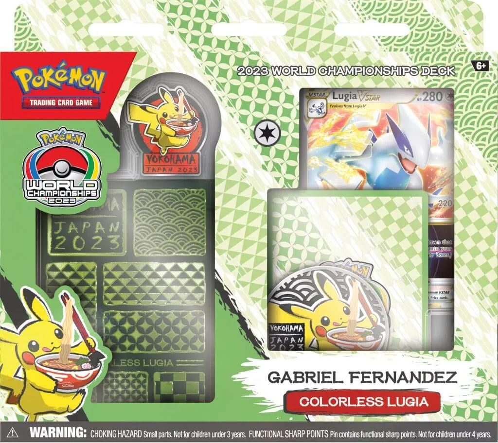 Pokemon TCG 2023 World Championship Deck - PREORDER - Eclipse Games Puzzles Novelties