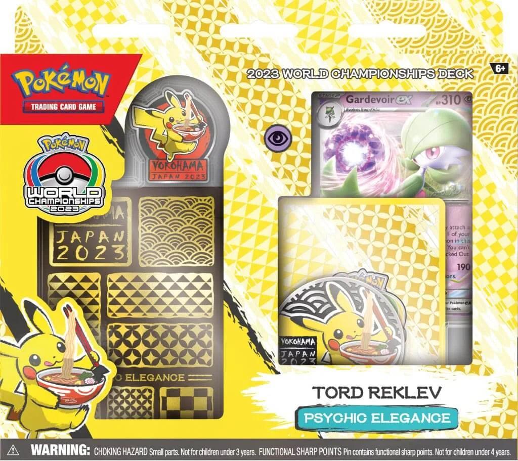 Pokemon TCG 2023 World Championship Deck - PREORDER - Eclipse Games Puzzles Novelties