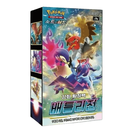 Pokemon TCG Battle Region s9a Booster Box Korean - Eclipse Games Puzzles Novelties