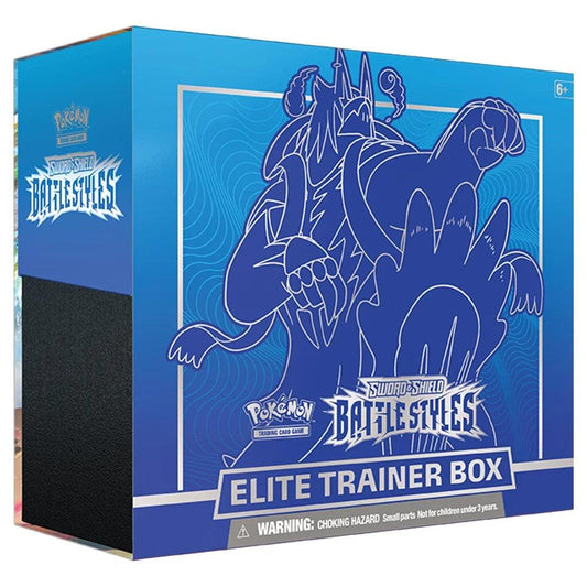 Pokemon TCG Battle Styles Elite Trainer Box (Blue) - Eclipse Games Puzzles Novelties