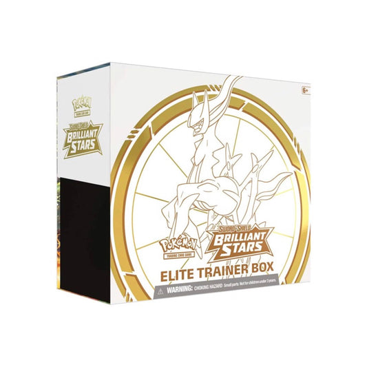 Pokemon TCG Brilliant Stars Elite Trainer Box - Eclipse Games Puzzles Novelties