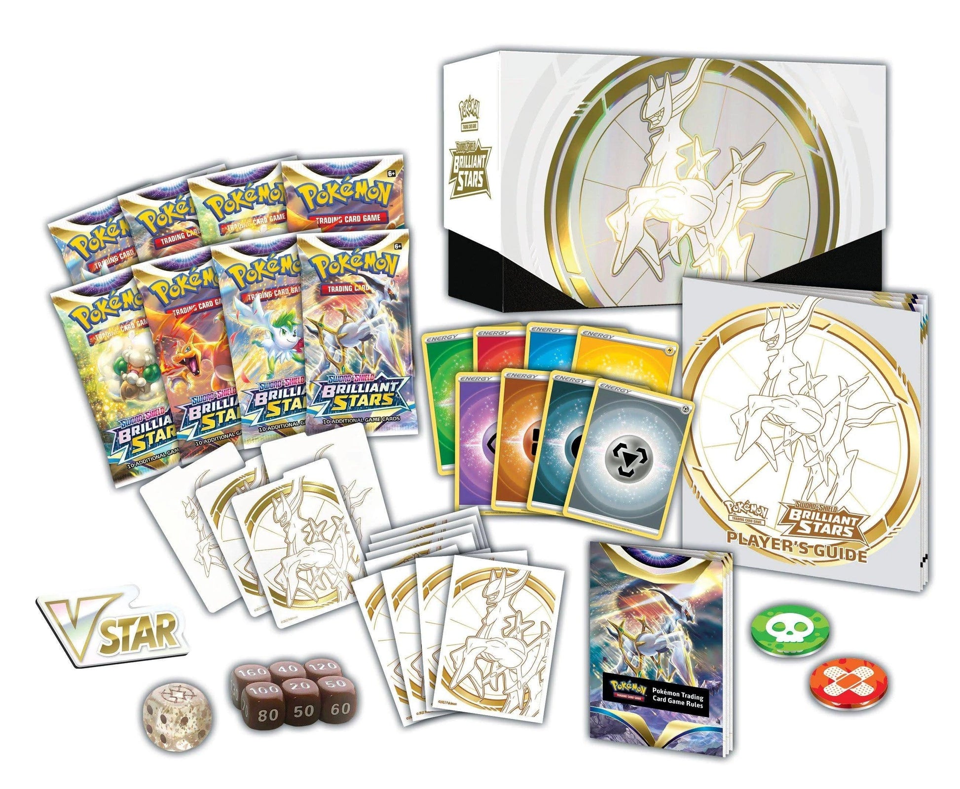 Pokemon TCG Brilliant Stars Elite Trainer Box - Eclipse Games Puzzles Novelties