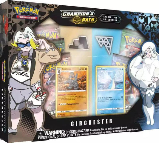 Pokemon TCG Champions Path Circhester Special Pin Collection - Eclipse Games Puzzles Novelties