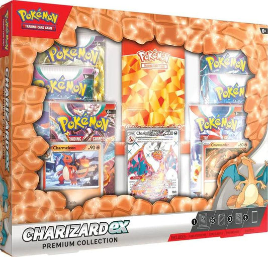 Pokemon TCG Charizard ex Premium Collection - Eclipse Games Puzzles Novelties
