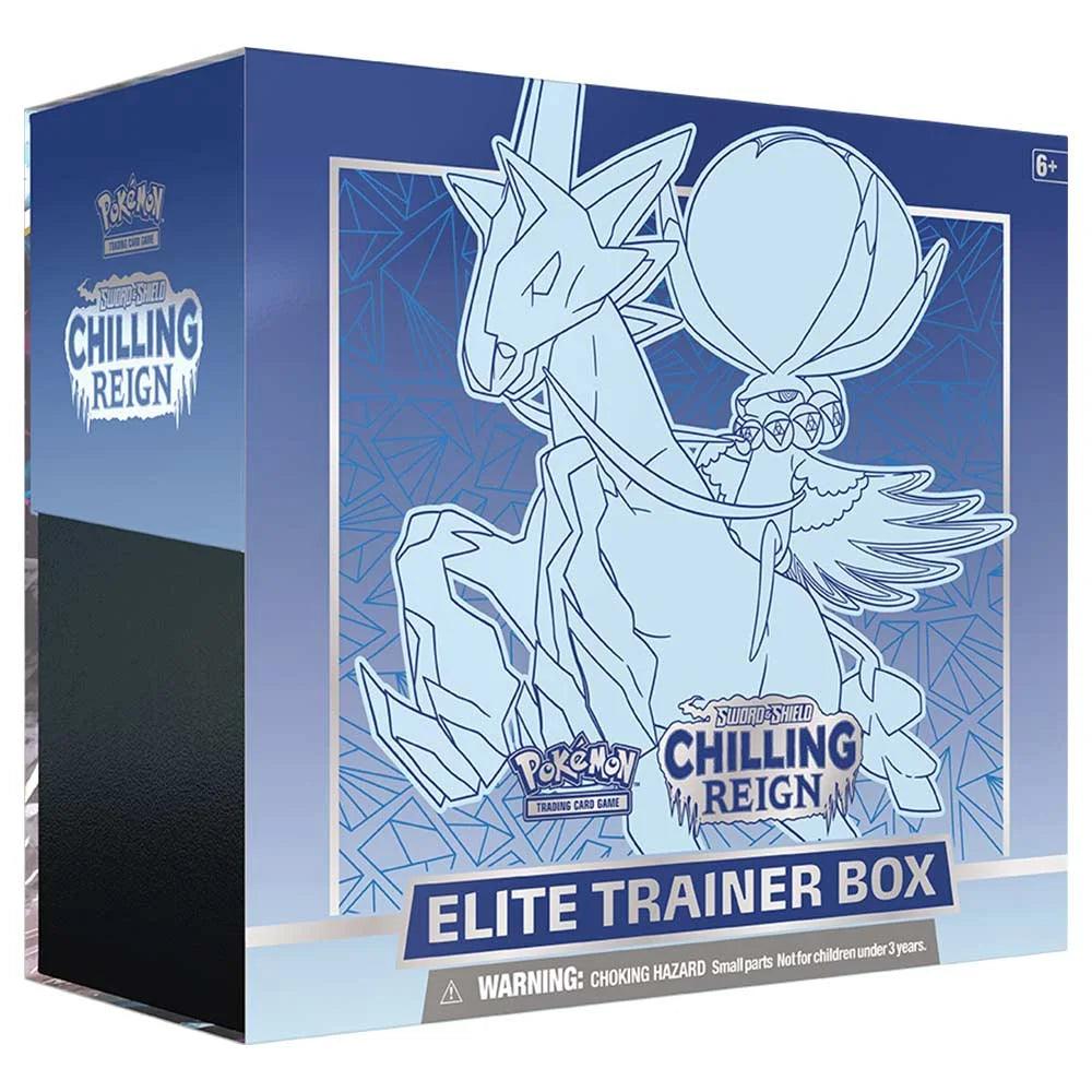 Pokemon TCG Chilling Reign Elite Trainer Box - Eclipse Games Puzzles Novelties