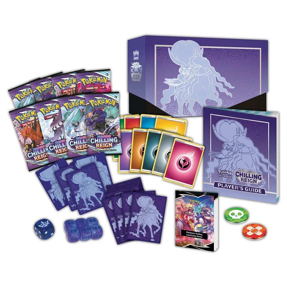 Pokemon TCG Chilling Reign Elite Trainer Box - Eclipse Games Puzzles Novelties