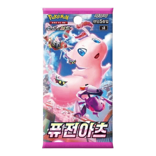 Pokemon TCG Fusion ARTS s8 Booster Box Korean Version - Eclipse Games Puzzles Novelties