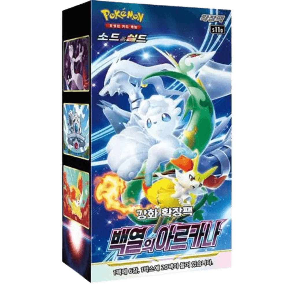 Pokemon TCG Incandescent Arcana s11a Booster Box Korean Version - Eclipse Games Puzzles Novelties