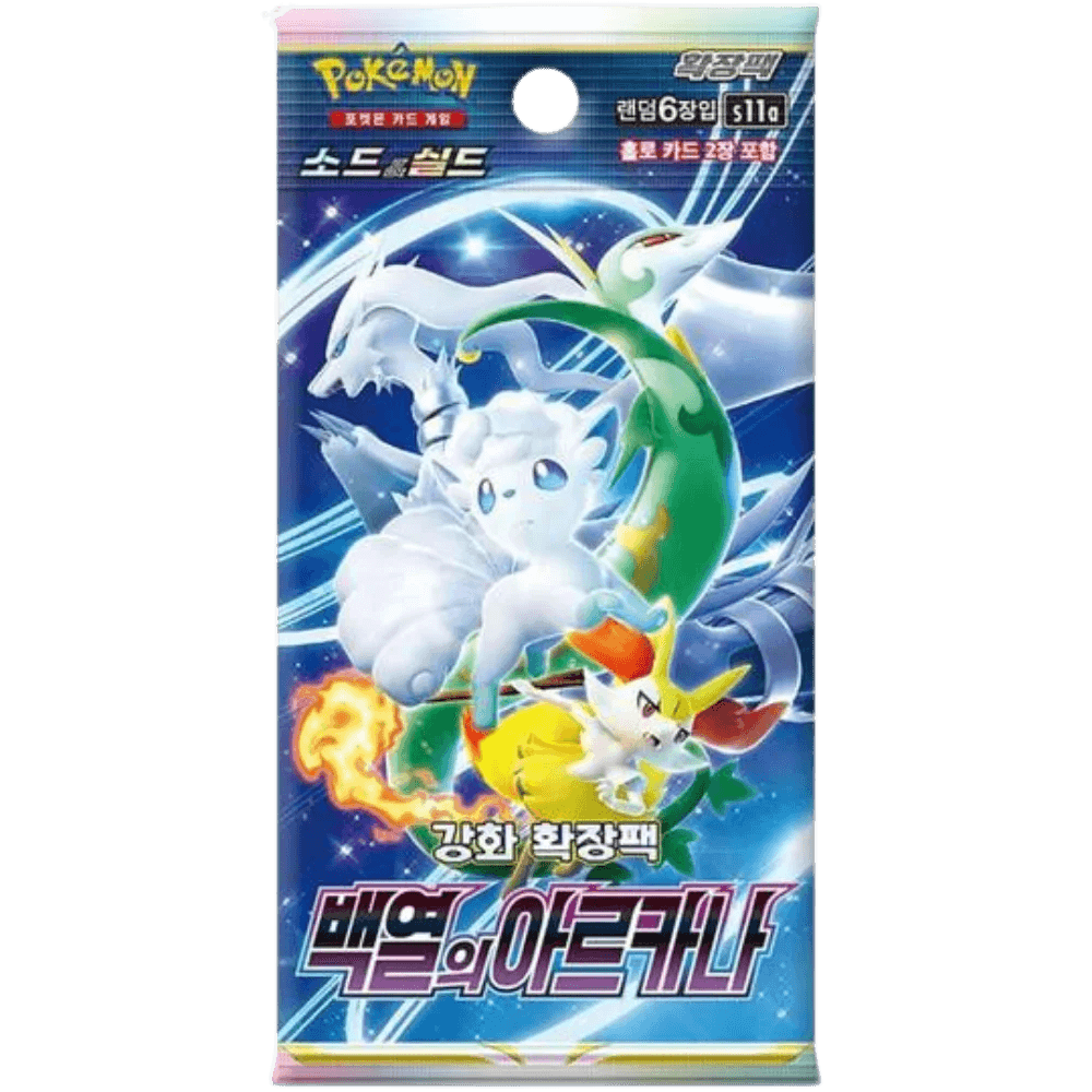 Pokemon TCG Incandescent Arcana s11a Booster Box Korean Version - Eclipse Games Puzzles Novelties