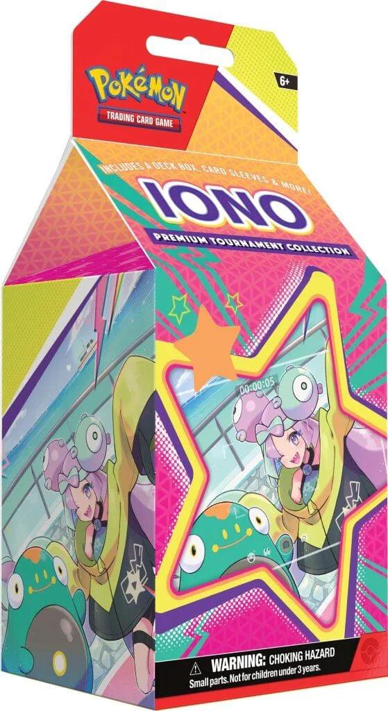 Pokemon TCG Iono Premium Tournament Collection - Eclipse Games Puzzles Novelties