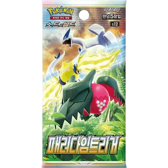 Pokemon TCG Paradigm Trigger s12 Booster Box Korean Version - Eclipse Games Puzzles Novelties