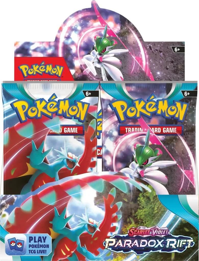 Pokemon TCG Paradox Rift Booster Box - Eclipse Games Puzzles Novelties