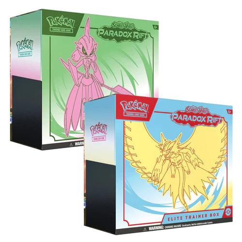 Pokemon TCG Paradox Rift Elite Trainer Box - Eclipse Games Puzzles Novelties