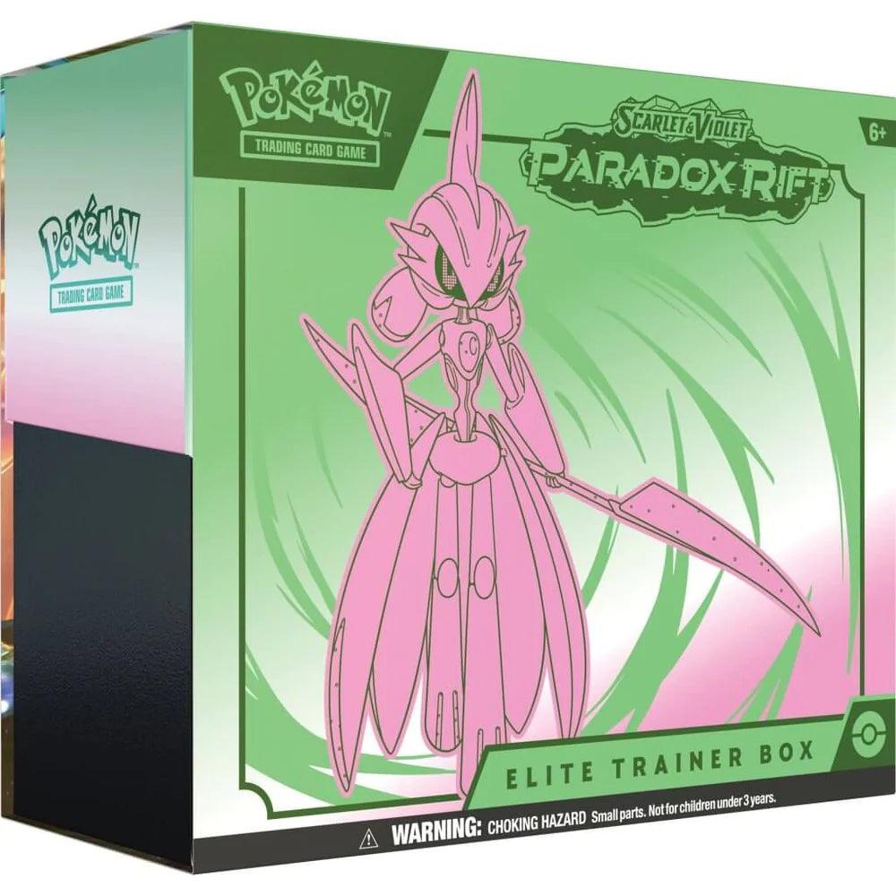 Pokemon TCG Paradox Rift Elite Trainer Box - Eclipse Games Puzzles Novelties