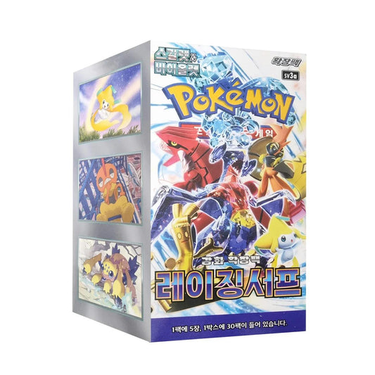 Pokemon TCG Raging Surf Booster Box sv3a Korean Version - Eclipse Games Puzzles Novelties