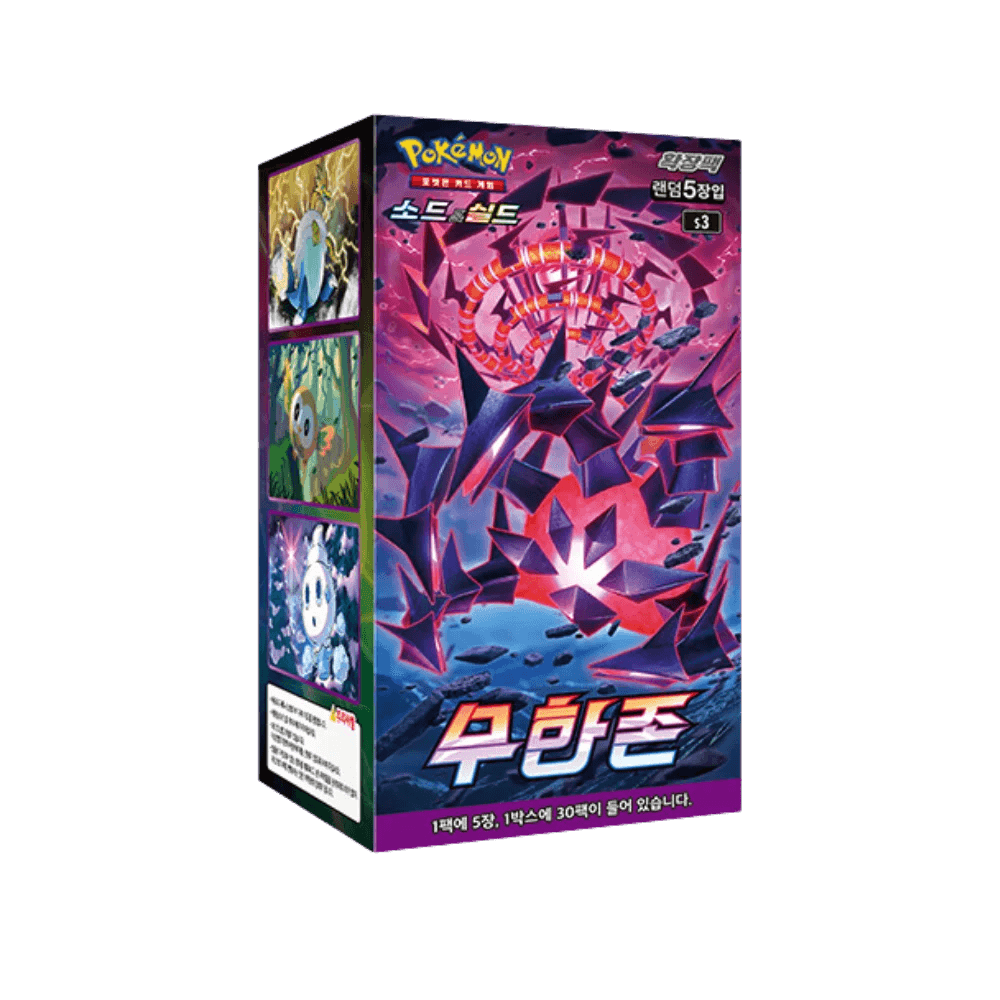 Pokemon TCG S3 Infinity Zone Booster Box Korean - Eclipse Games Puzzles Novelties