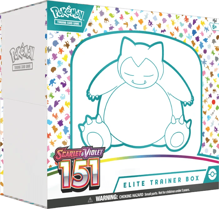 Pokemon TCG Scarlet & Violet 151 Elite Trainer Box - Eclipse Games Puzzles Novelties