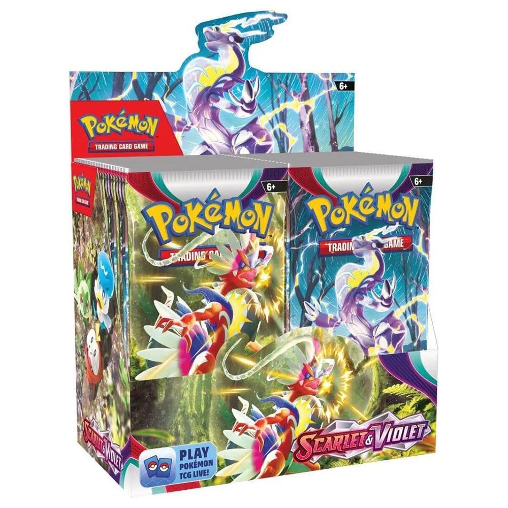 Pokemon TCG Scarlet & Violet Booster Box - Eclipse Games Puzzles Novelties