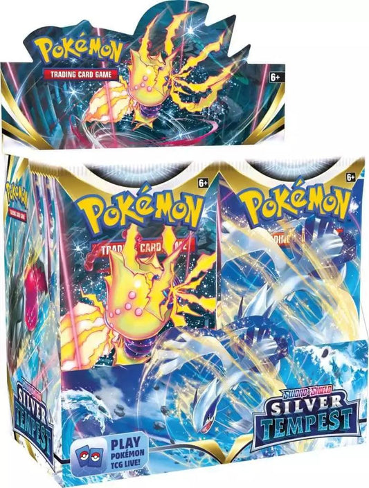Pokemon TCG Silver Tempest Booster Box - Eclipse Games Puzzles Novelties
