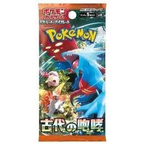 Pokemon TCG SV4K Ancient Roar Booster Box Japanese - Eclipse Games Puzzles Novelties