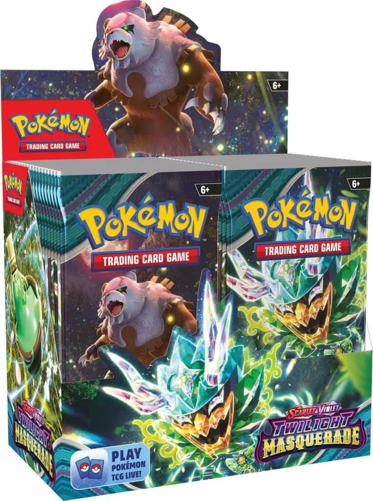 Pokemon TCG Sv6 Twilight Masquerade Booster Box Eclipse Games Pty Ltd Pokemon TCG Sv6 Twilight Masquerade Booster Box Eclipse Games Pty Ltd