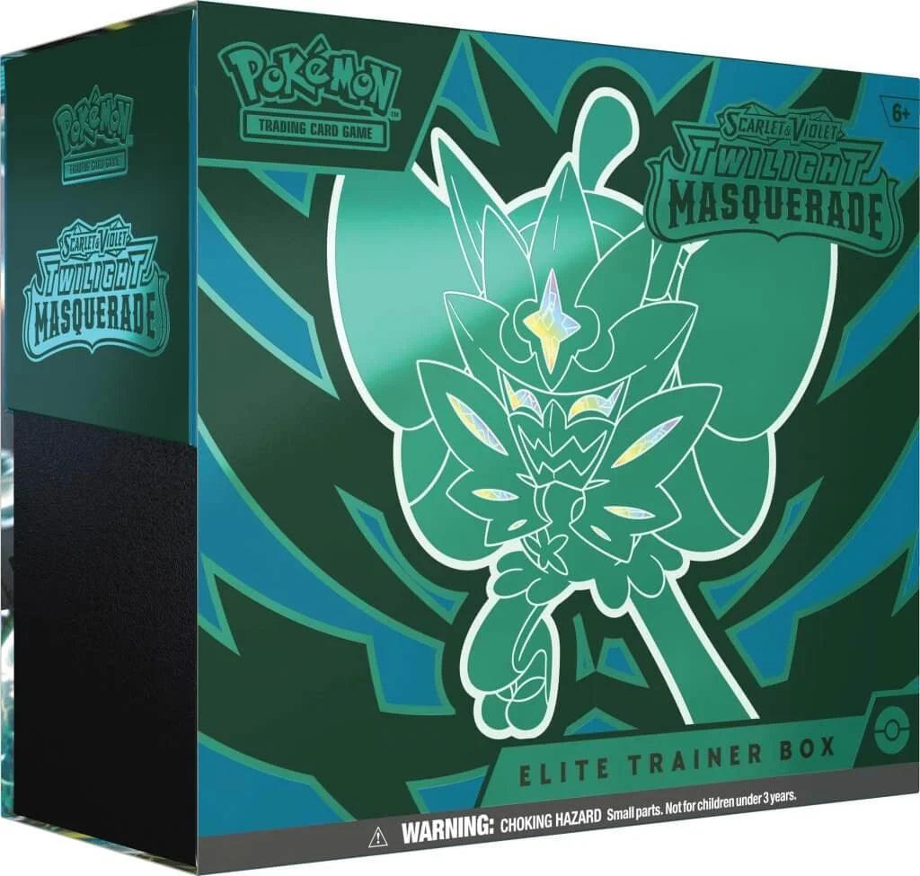 Pokemon TCG Sv6 Twilight Masquerade Elite Trainer Box - Eclipse Games Puzzles Novelties