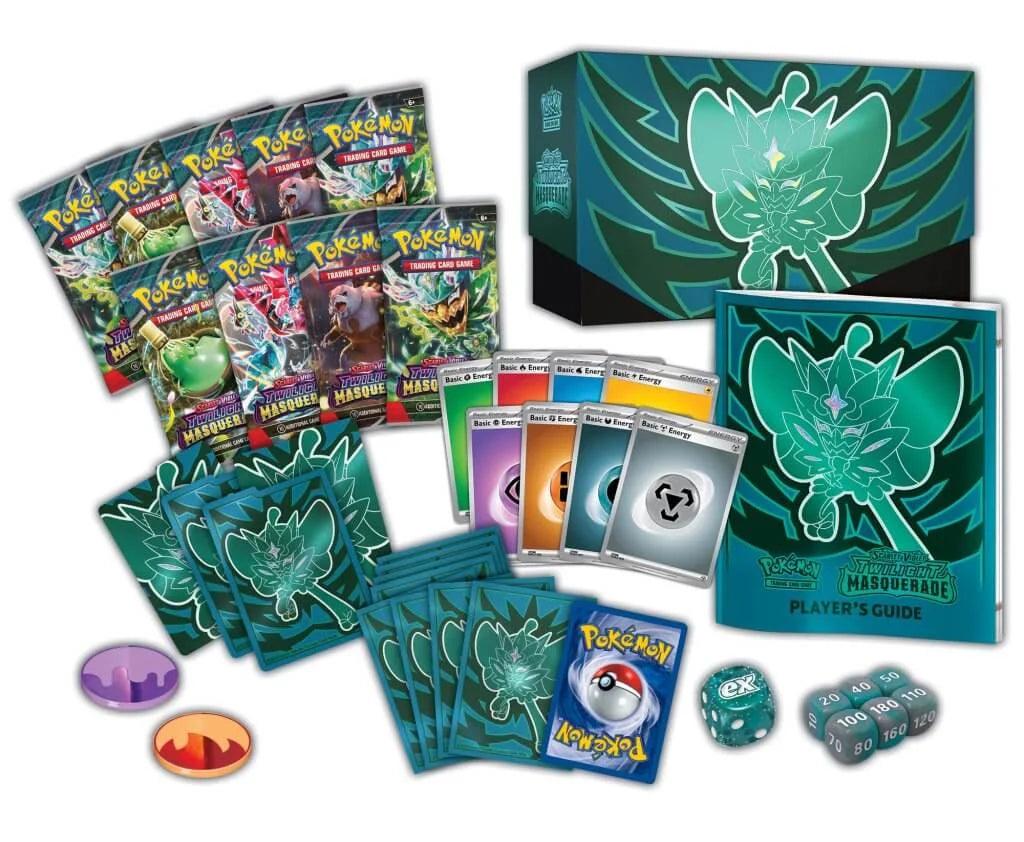 Pokemon TCG Sv6 Twilight Masquerade Elite Trainer Box - Eclipse Games Puzzles Novelties