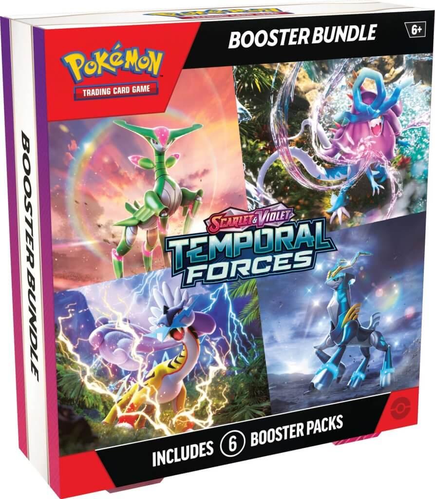 Pokemon TCG Temporal Forces Booster Bundle - Eclipse Games Puzzles Novelties