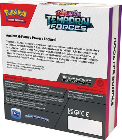 Pokemon TCG Temporal Forces Booster Bundle - Eclipse Games Puzzles Novelties