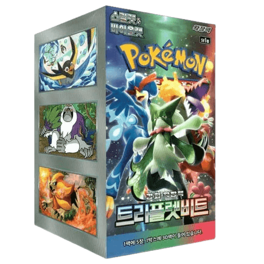 Pokemon TCG Triple Beat sv1a Booster Box Korean - Eclipse Games Puzzles Novelties