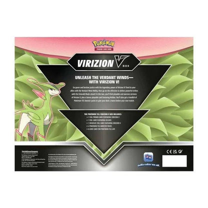 Pokemon TCG Virizion V Box - Eclipse Games Puzzles Novelties