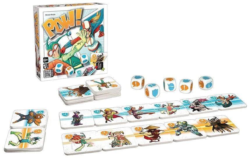 Pow! Board Game - Eclipse Games Puzzles Novelties