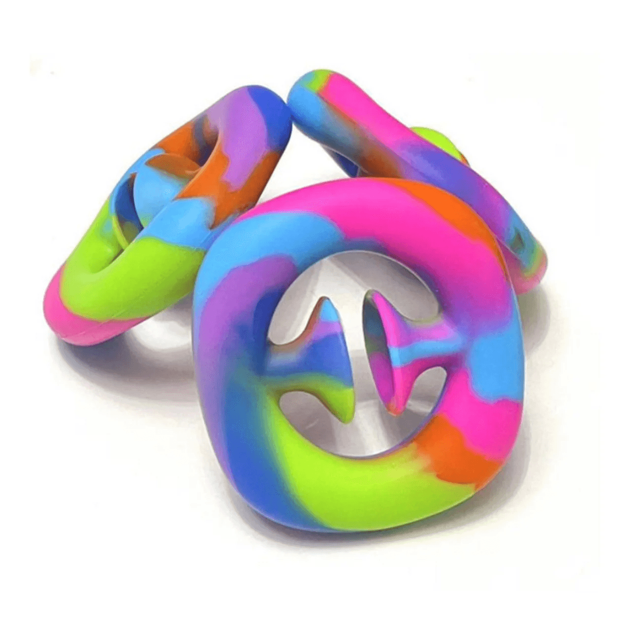 Rainbow Fidget Hand Snapper - Eclipse Games Puzzles Novelties