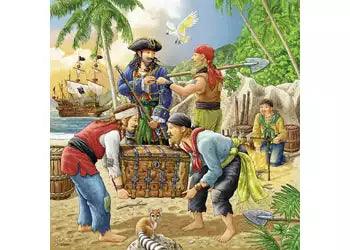 Ravensburger Adventure On The High Seas 3x49 Pieces Jigsaw Puzzle - Eclipse Games Puzzles Novelties