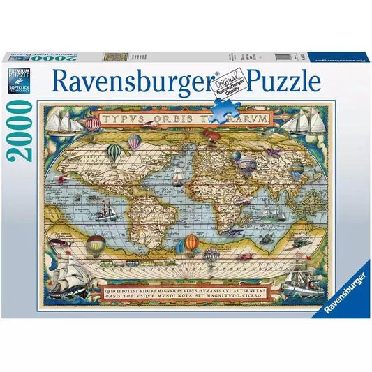 Ravensburger Around the World Puzzle 2000 Pieces - Eclipse Games Puzzles Novelties