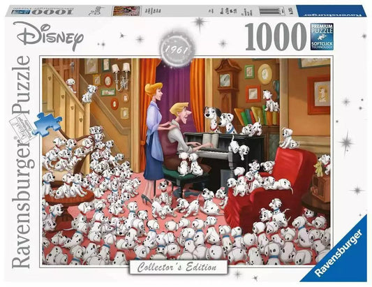 Ravensburger Disney 101 Dalmatians 1961 - 1000 Piece Collector Edition Jigsaw Puzzle - Eclipse Games Puzzles Novelties