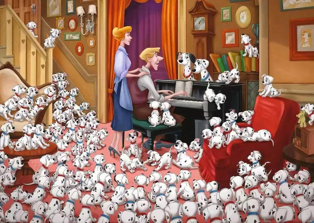 Ravensburger Disney 101 Dalmatians 1961 - 1000 Piece Collector Edition Jigsaw Puzzle - Eclipse Games Puzzles Novelties