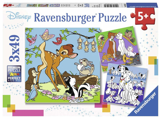 Ravensburger Disney Friends 3x49 Pieces Jigsaw Puzzle - Eclipse Games Puzzles Novelties